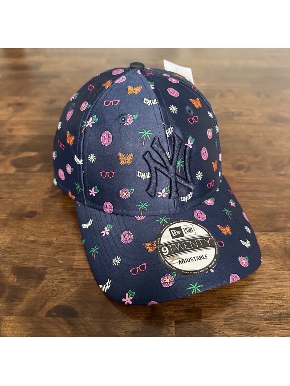 New Era New York Yankees logo printed baseball cap hat